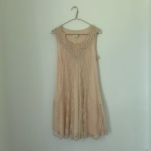 Dusty pink dress